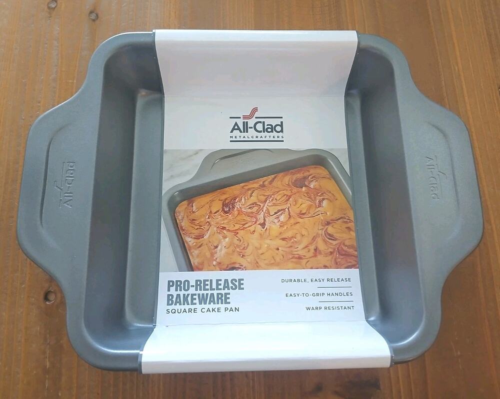 ALL-CLAD Pro-Release Bakeware Square Cake Pan 8 x 8 x 2 New With Tags